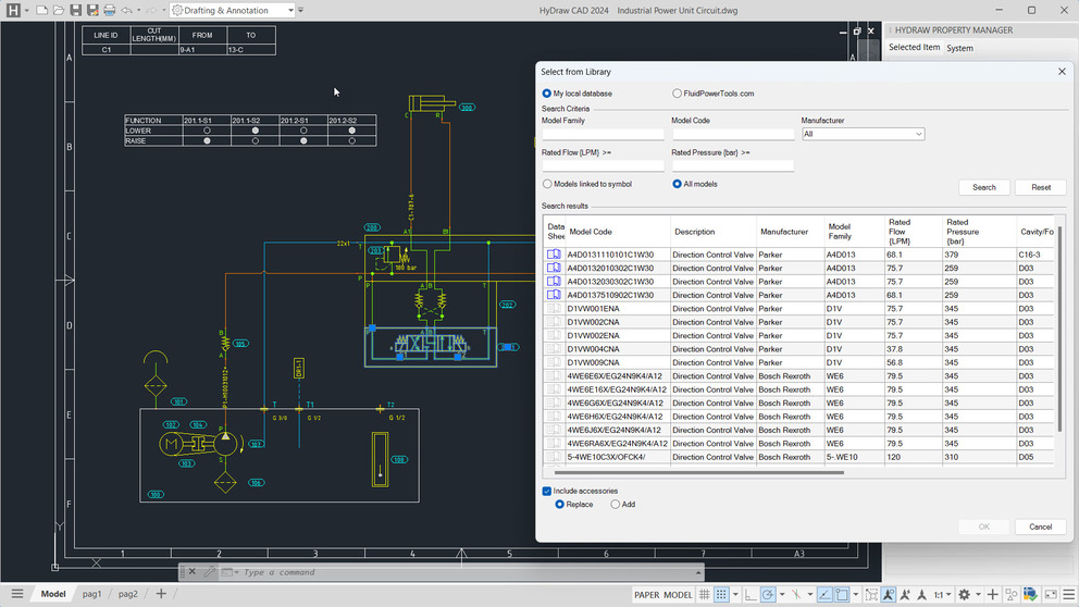 HyDraw Interface to Local ERP Data