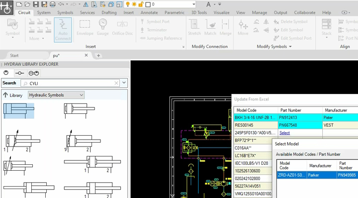 How to Increase Schematic Creation Efficiency with HyDraw CAD