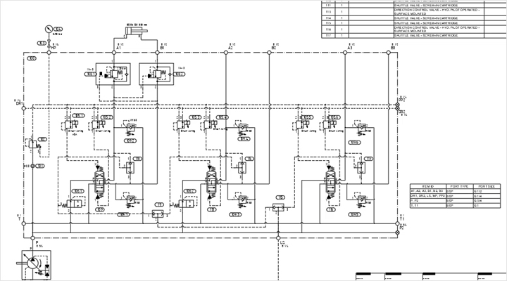 How To Create a Non-Standard Sectional Valve Assembly Within HyDraw CAD