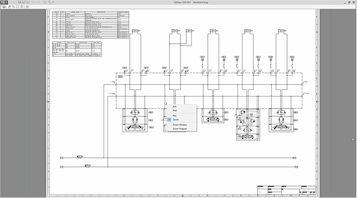 How To Start a Multi-Page Hydraulic Schematic in HyDraw CAD