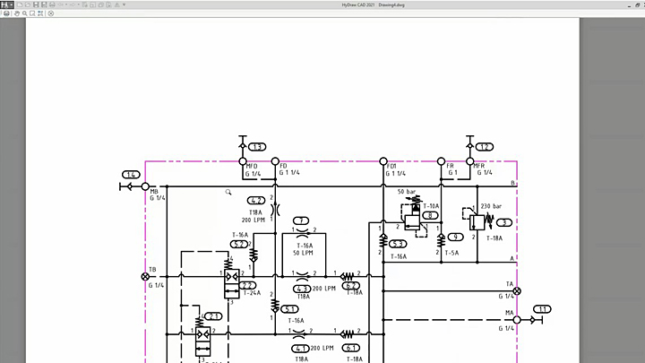 How to Plot in Hydraw CAD