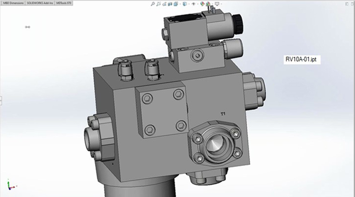 Hydraulic Manifold Design From a HyDraw Circuit - MDTools 975