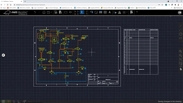 How to Easily Design a Hydraulic Circuit on the cloud using NetSkeme