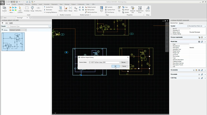 Share HyDraw symbols with co workers 