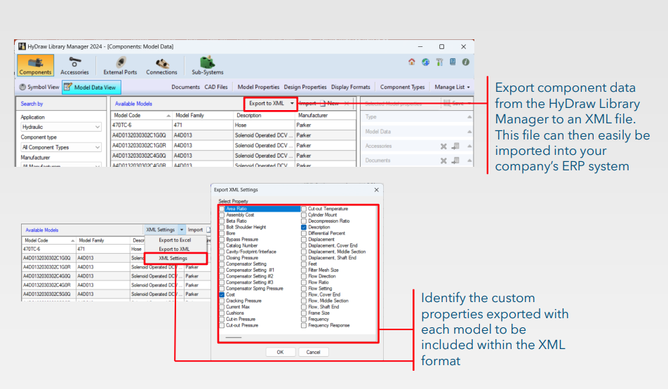 Export HLM Data to XML