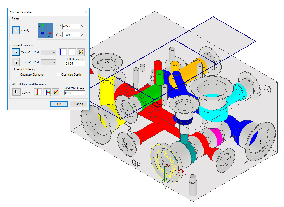 MDTools Connect Cavities