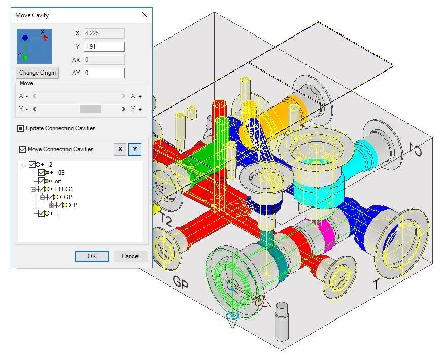 MDTools Parametric move