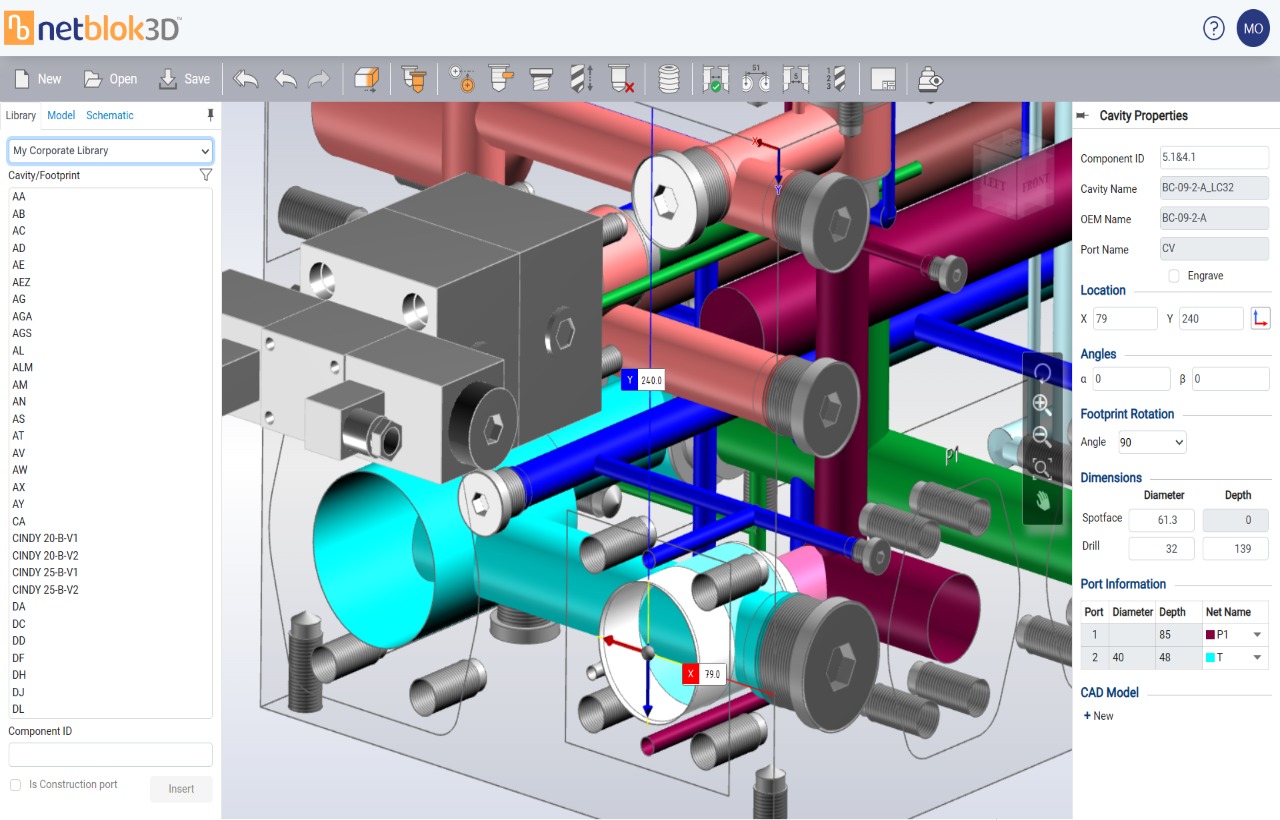 NetBlok3D Custom Library Enablement Release